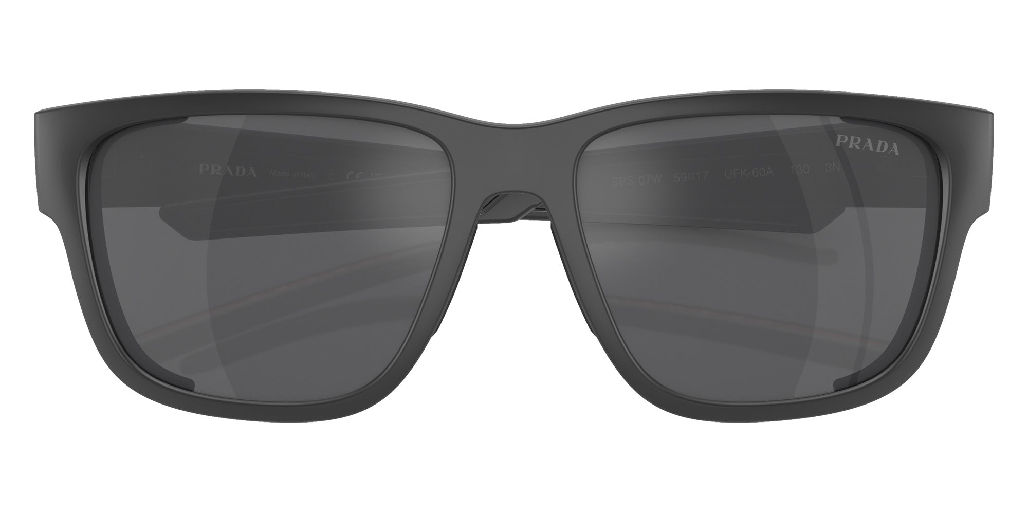 Prada Linea Rossa PS 07WS UFK60A 59 - Gray Rubber / Gray Mirrored Silver #id:ps07wsufk60a_s:100120