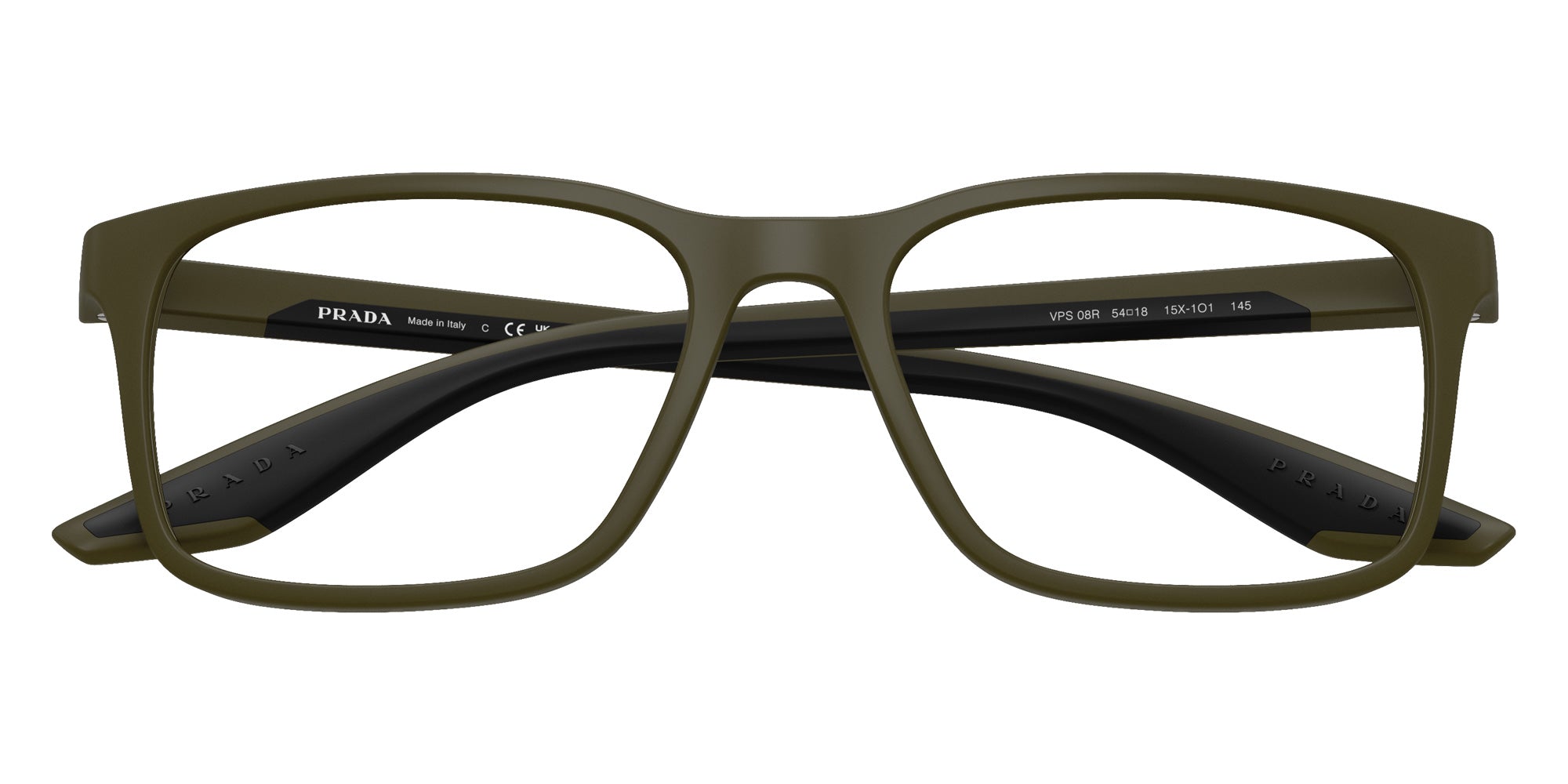 Prada Linea Rossa PS 08RV 15X1O1 54 - Matte Green #id:ps08rv15x1o1_s:100120
