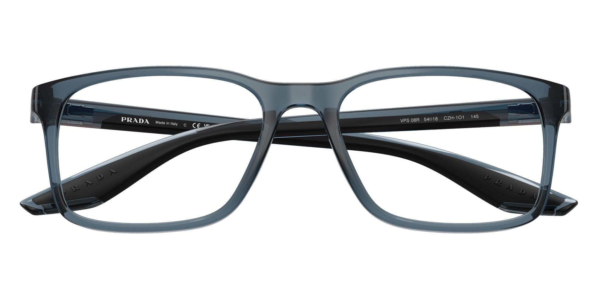 Prada Linea Rossa PS 08RV CZH1O1 54 - Transparent Azure #id:ps08rvczh1o1_s:102120