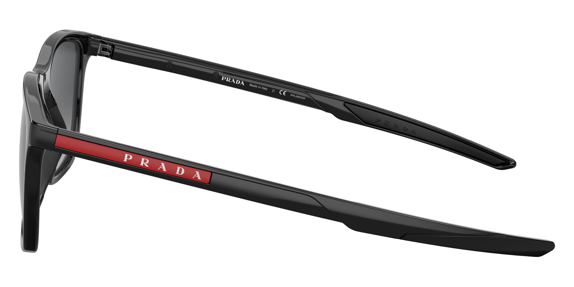 Prada Linea Rossa PS 10WS 1AB06G 54 - Black / Polarized Gray Gradient #id:ps10ws1ab06g_s:100110