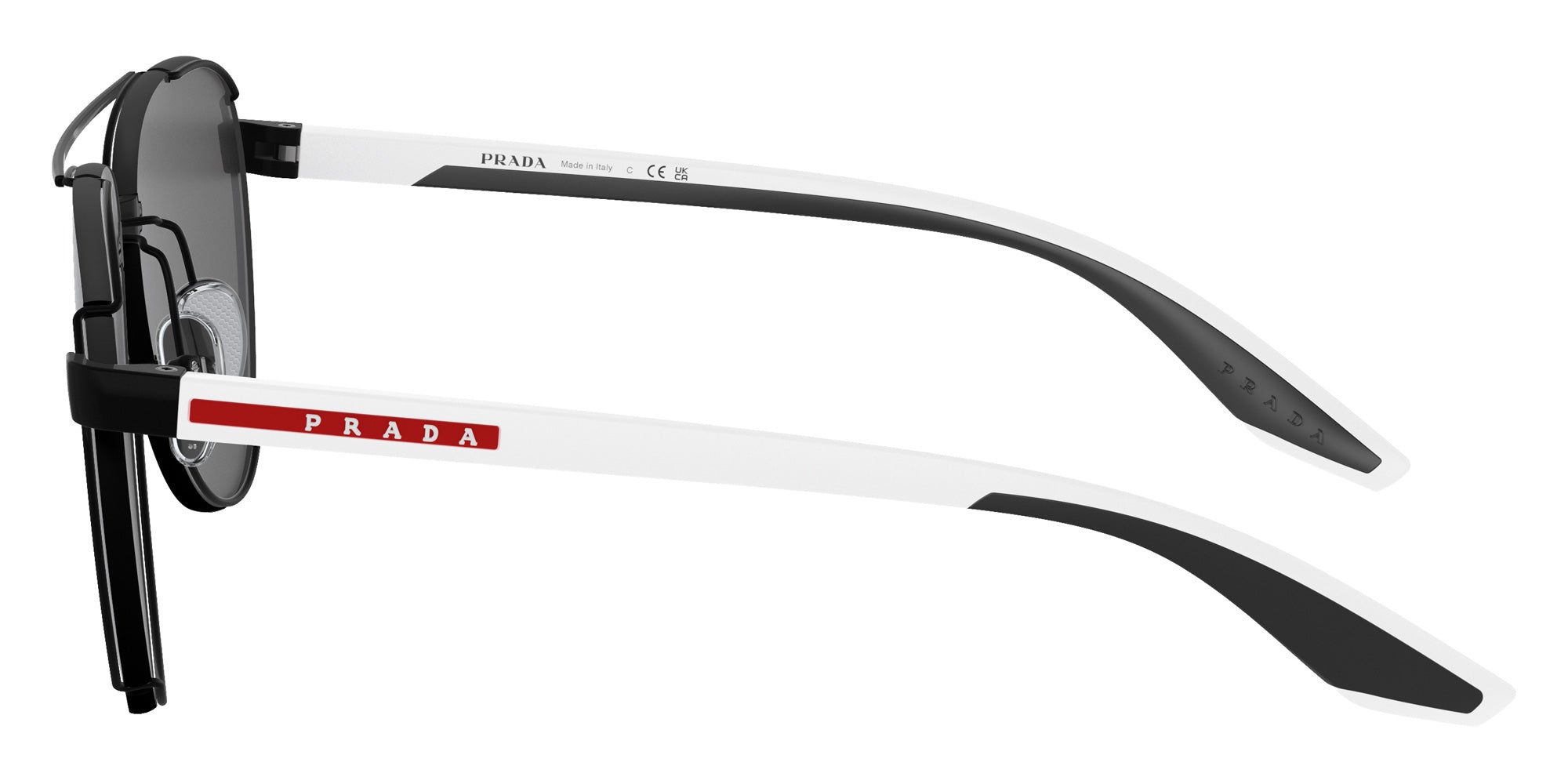 Prada Linea Rossa PS 51YS 1BO06F 61 - Matte Black / Dark Gray #id:ps51ys1bo06f_s:100110