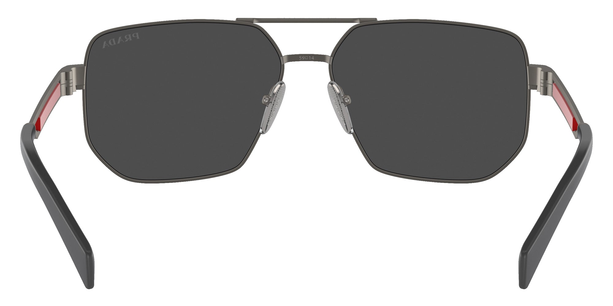 Prada Linea Rossa PS 51ZS 19K60A 59 - Matte Gunmetal / Gray Mirrored Silver #id:ps51zs19k60a_s:100115
