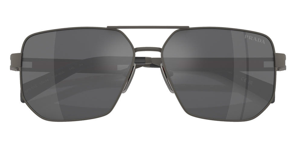 Prada Linea Rossa PS 51ZS 19K60A 59 - Matte Gunmetal / Gray Mirrored Silver #id:ps51zs19k60a_s:100120