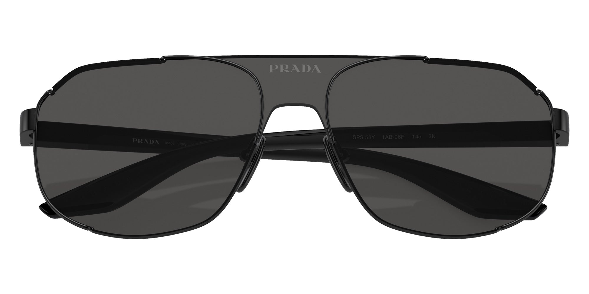 Prada Linea Rossa PS 53YS 1AB06F 140 - Black / Dark Gray #id:ps53ys1ab06f_s:100120