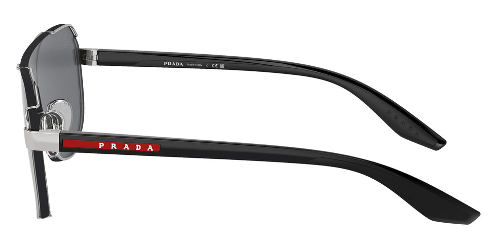 Prada Linea Rossa PS 53YS 1BC07U 140 - Silver / Gray Mirrored Black #id:ps53ys1bc07u_s:102110