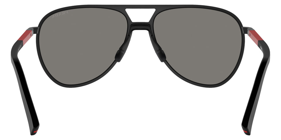 Prada Linea Rossa PS 53ZS DG008F 59 - Rubbered Black / Dark Gray Mirrored Blue/Red #id:ps53zsdg008f_s:100115