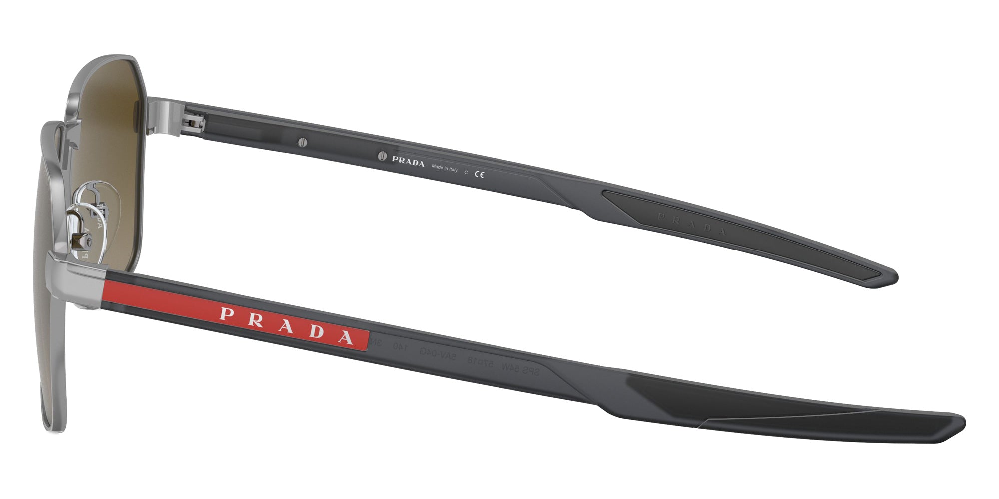 Prada Linea Rossa PS 54WS 5AV04G 57 - Gunmetal / Gray Gradient #id:ps54ws5av04g_s:100110