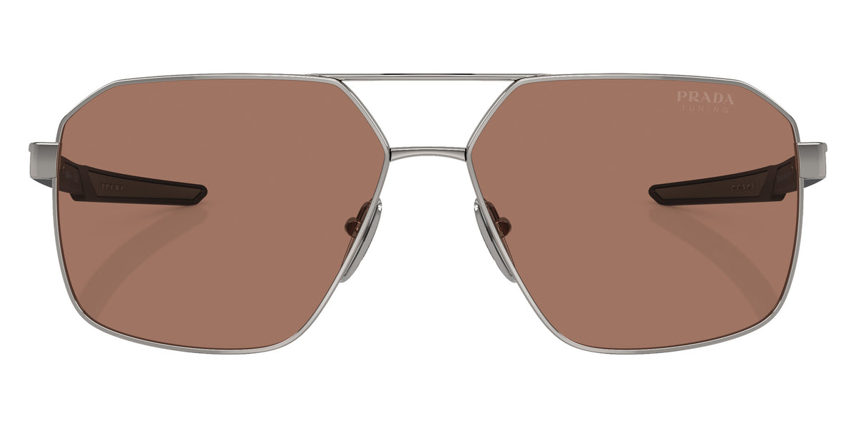 Prada Linea Rossa PS 55WS 5AV50A 60 - Gunmetal / Brown #id:ps55ws5av50a_s:100100