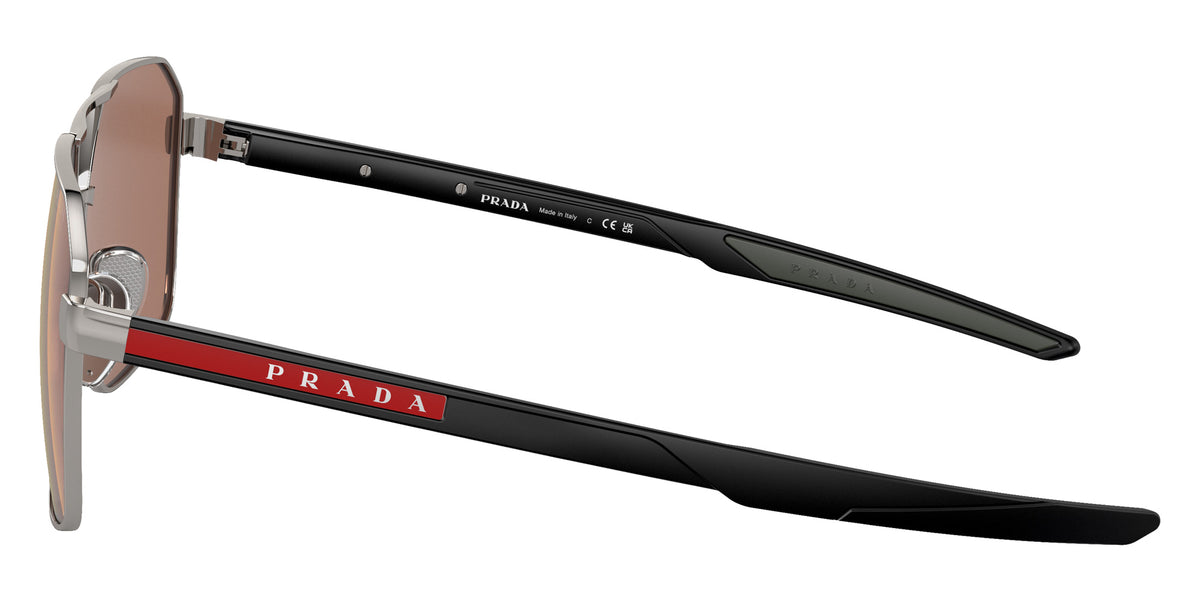Prada Linea Rossa PS 55WS 5AV50A 60 - Gunmetal / Brown #id:ps55ws5av50a_s:100110