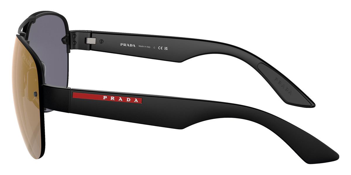 Prada Linea Rossa PS 55YS 1BO10A 64 - Matte Black / Dark Gray Mirrored #id:ps55ys1bo10a_s:100110