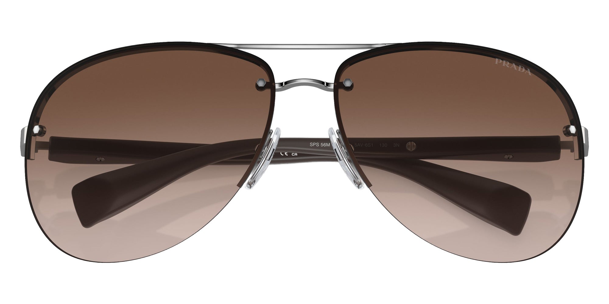 Prada Linea Rossa PS 56MS 5AV6S1 65 - Gunmetal / Brown Gradient #id:ps56ms5av6s1_s:100120