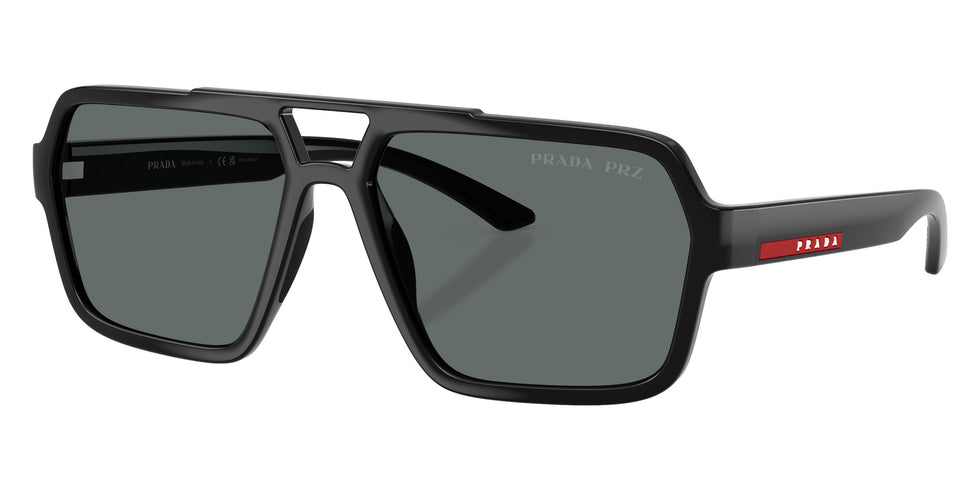 Prada Linea Rossa PS A06S 1AB02G 59 - Black / Polarized Dark Gray #id:psa06s1ab02g_s:100105