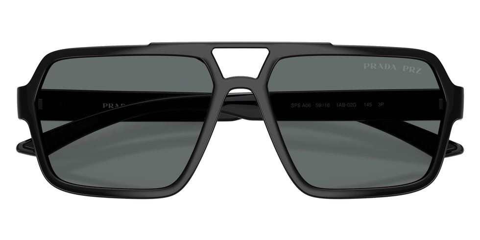 Prada Linea Rossa PS A06S 1AB02G 59 - Black / Polarized Dark Gray #id:psa06s1ab02g_s:100120