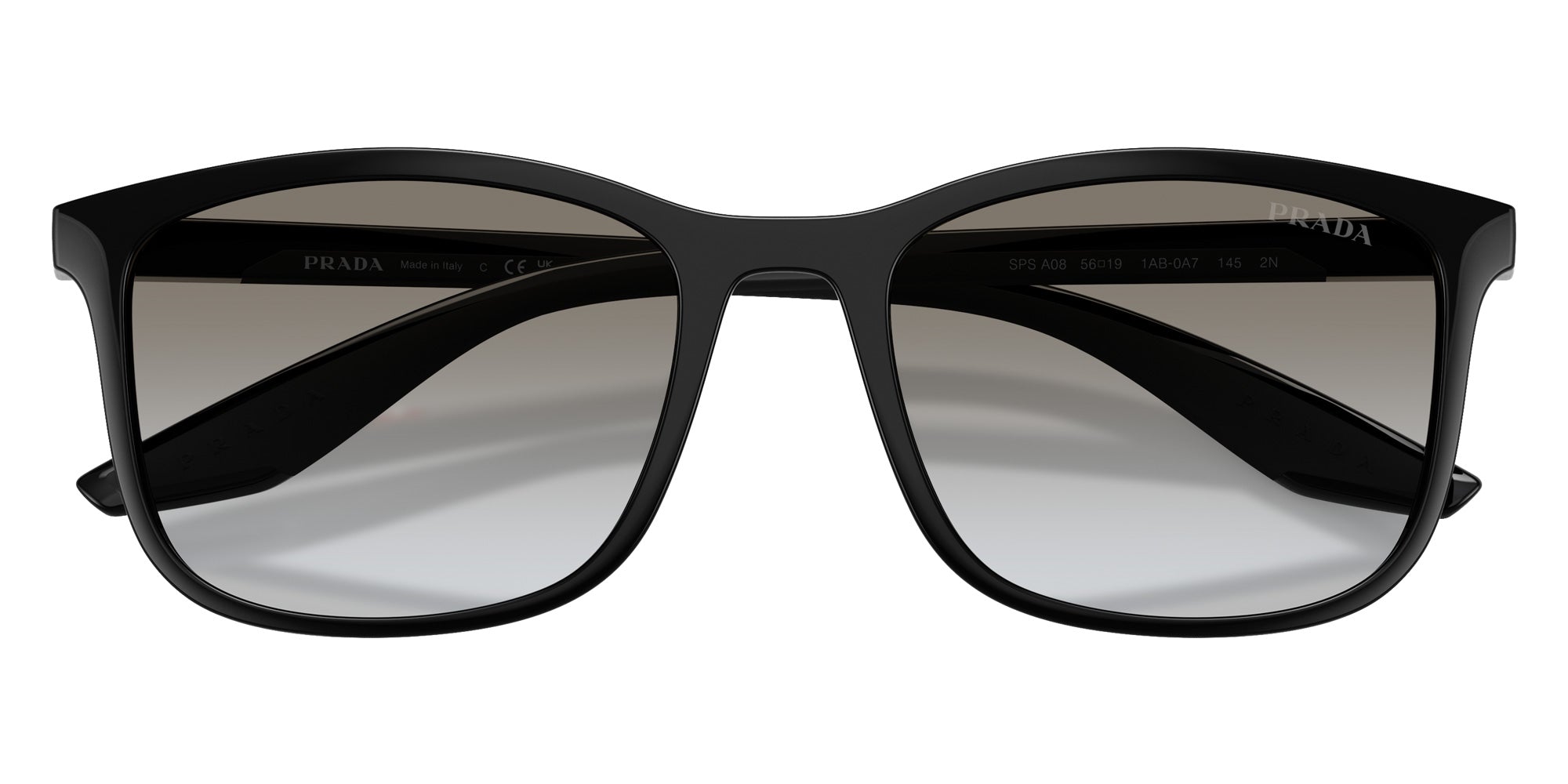 Prada Linea Rossa PS A08S 1AB0A7 56 - Black / Gray Gradient #id:psa08s1ab0a7_s:100120