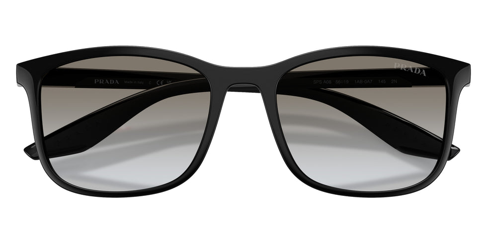Prada Linea Rossa PS A08S 1AB0A7 56 - Black / Gray Gradient #id:psa08s1ab0a7_s:100120