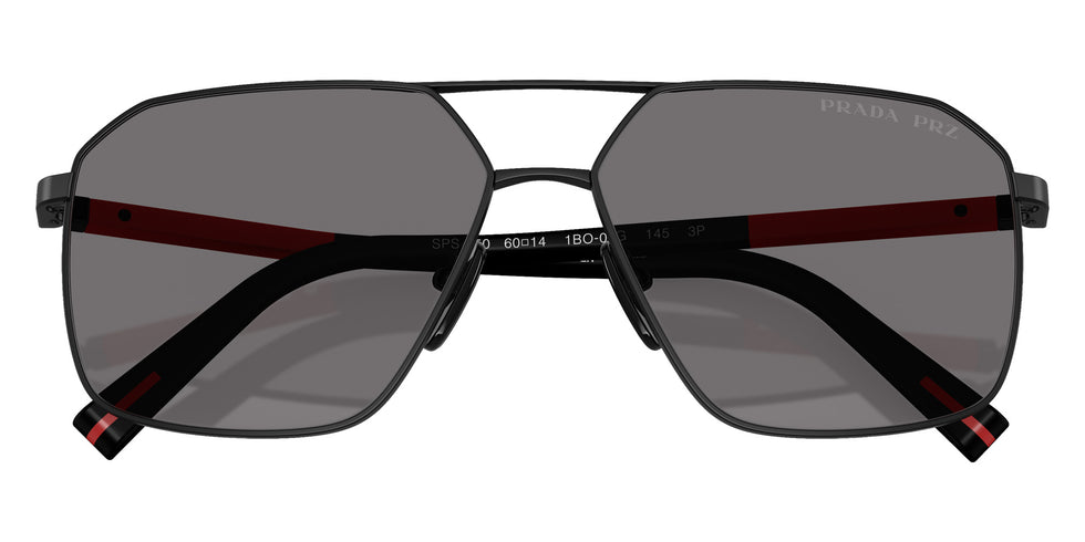 Prada Linea Rossa PS A50S 1BO02G 60 - Matte Black / Dark Gray Polarized #id:psa50s1bo02g_s:100120