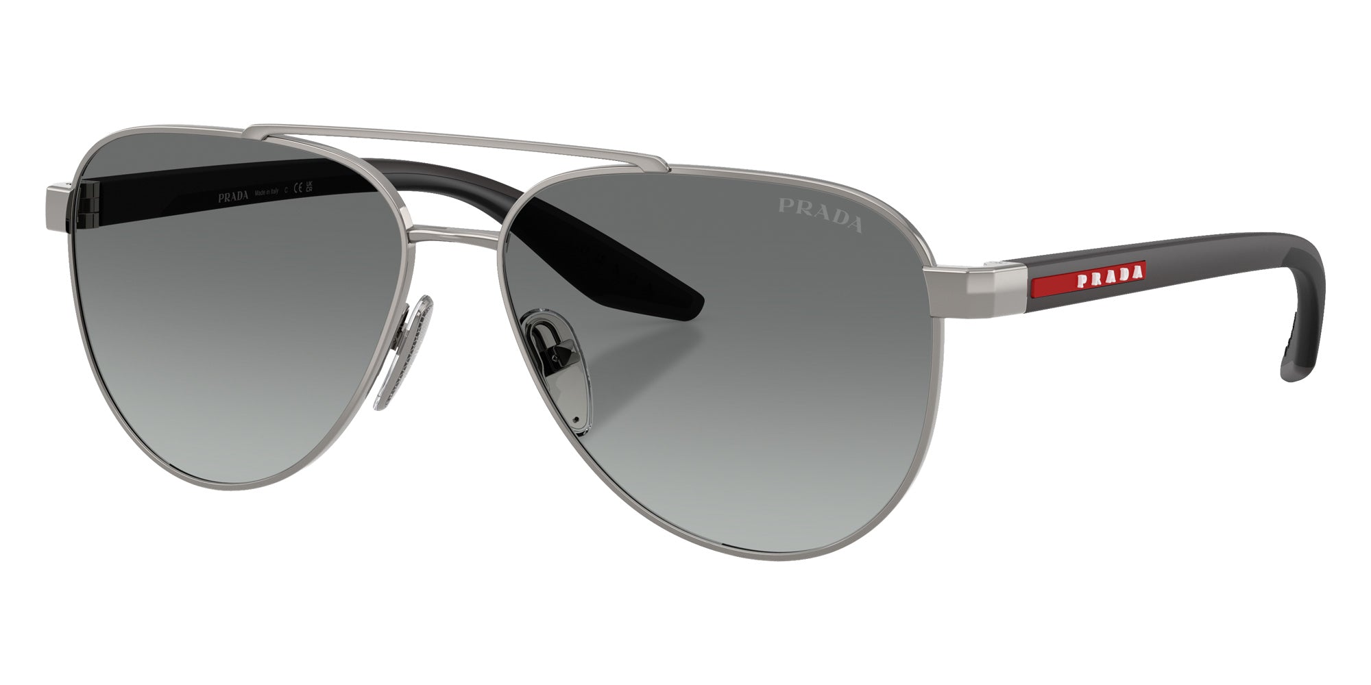 Prada Linea Rossa PS A52S 5AV3M1 58 - Gunmetal / Gray Gradient #id:psa52s5av3m1_s:100105