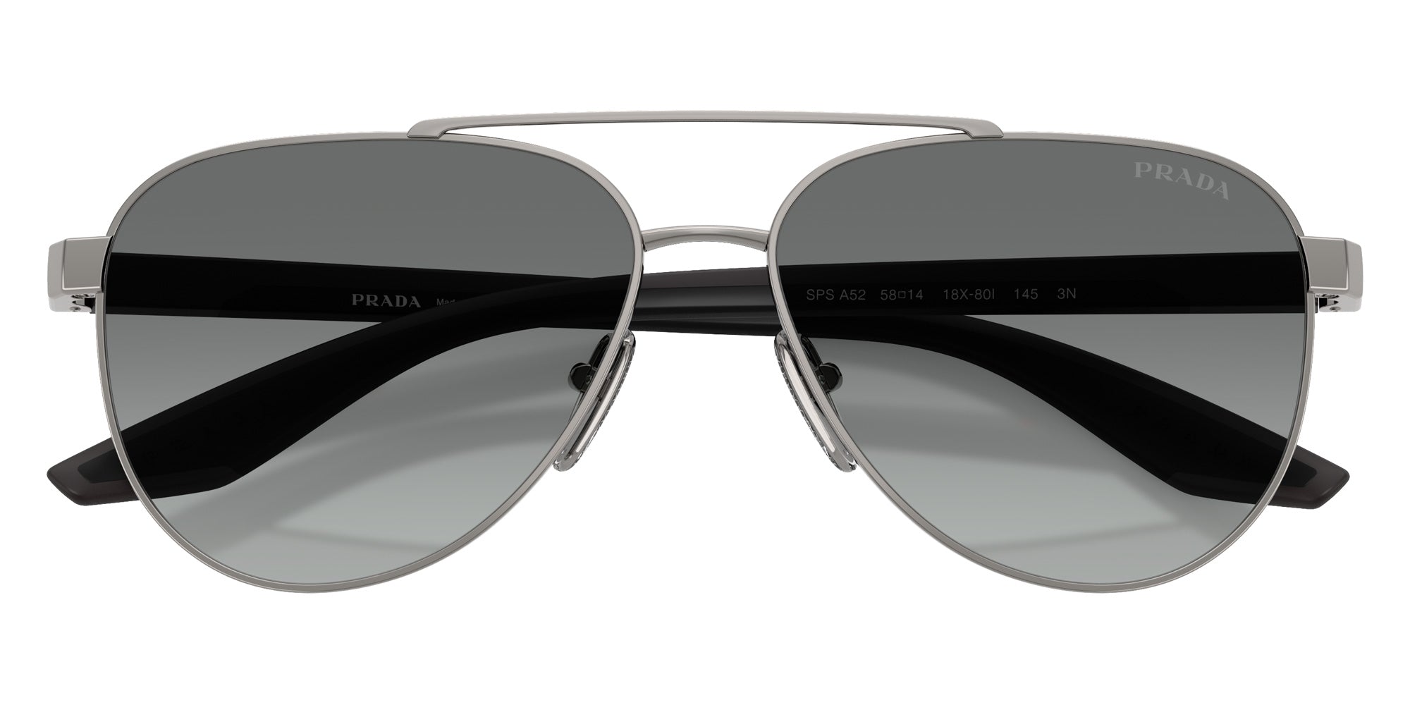 Prada Linea Rossa PS A52S 5AV3M1 58 - Gunmetal / Gray Gradient #id:psa52s5av3m1_s:100120