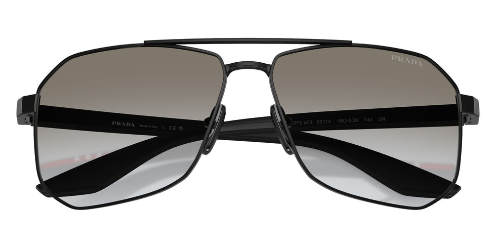 Prada Linea Rossa PS A53S 1BO5O0 62 - Matte Black / Gray Gradient #id:psa53s1bo5o0_s:100120