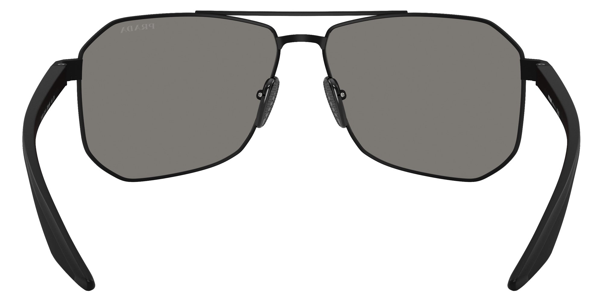 Prada Linea Rossa PS A53S DG008F 62 - Rubber Black / Dark Gray Mirrored Blue/Red #id:psa53sdg008f_s:102115