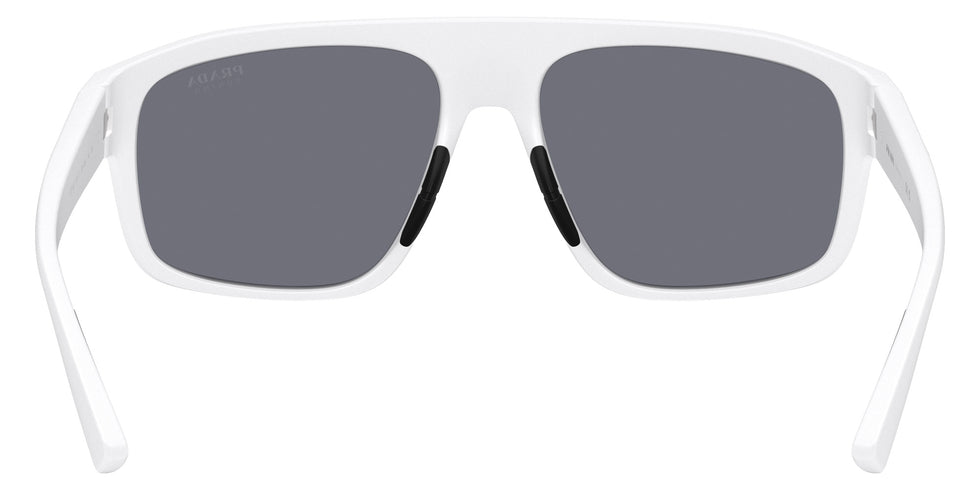 Prada Linea Rossa PS B02S AAI40A 59 - Matte White / Light Blue Mirrored Silver #id:psb02saai40a_s:100115