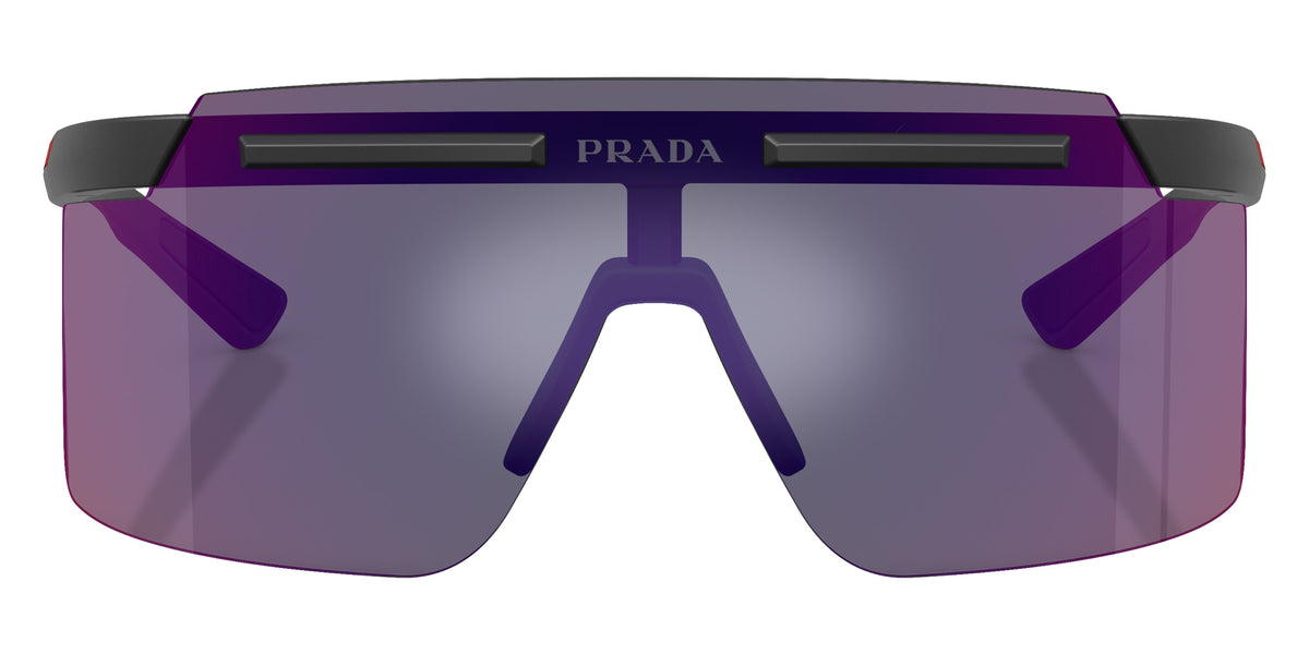 Prada Linea Rossa PS B06S 1BO08F 140 - Matte Black / Mirrored Blue/Red #id:psb06s1bo08f_s:100100