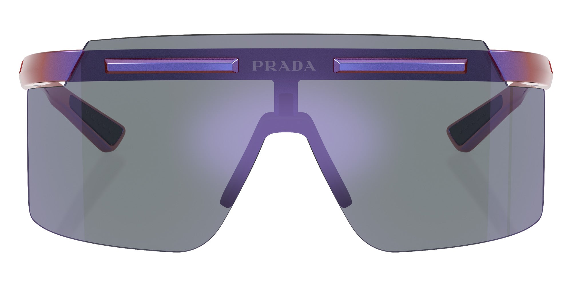 Prada Linea Rossa PS B06S 26H10J 140 - Metal Purple / Blue Mirrored #id:psb06s26h10j_s:104100