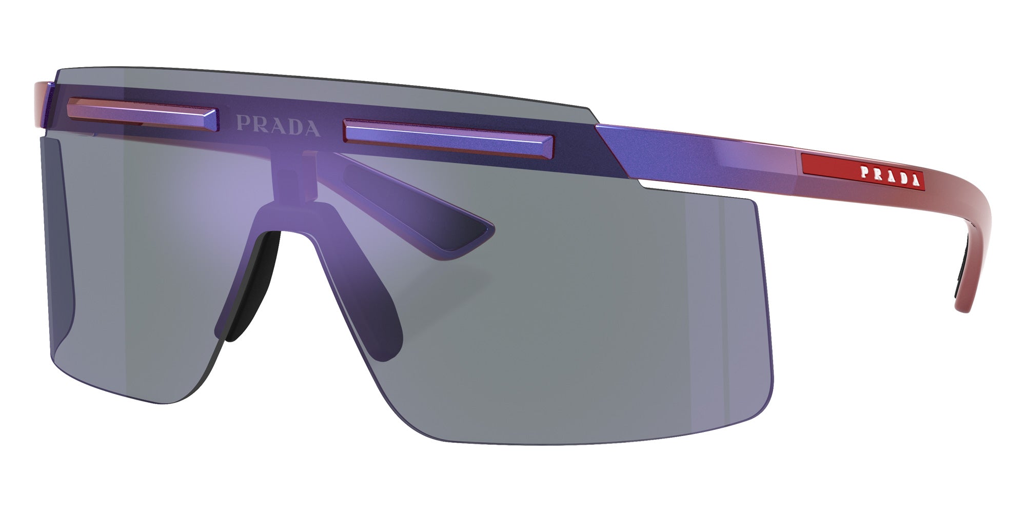 Prada Linea Rossa PS B06S 26H10J 140 - Metal Purple / Blue Mirrored #id:psb06s26h10j_s:104105