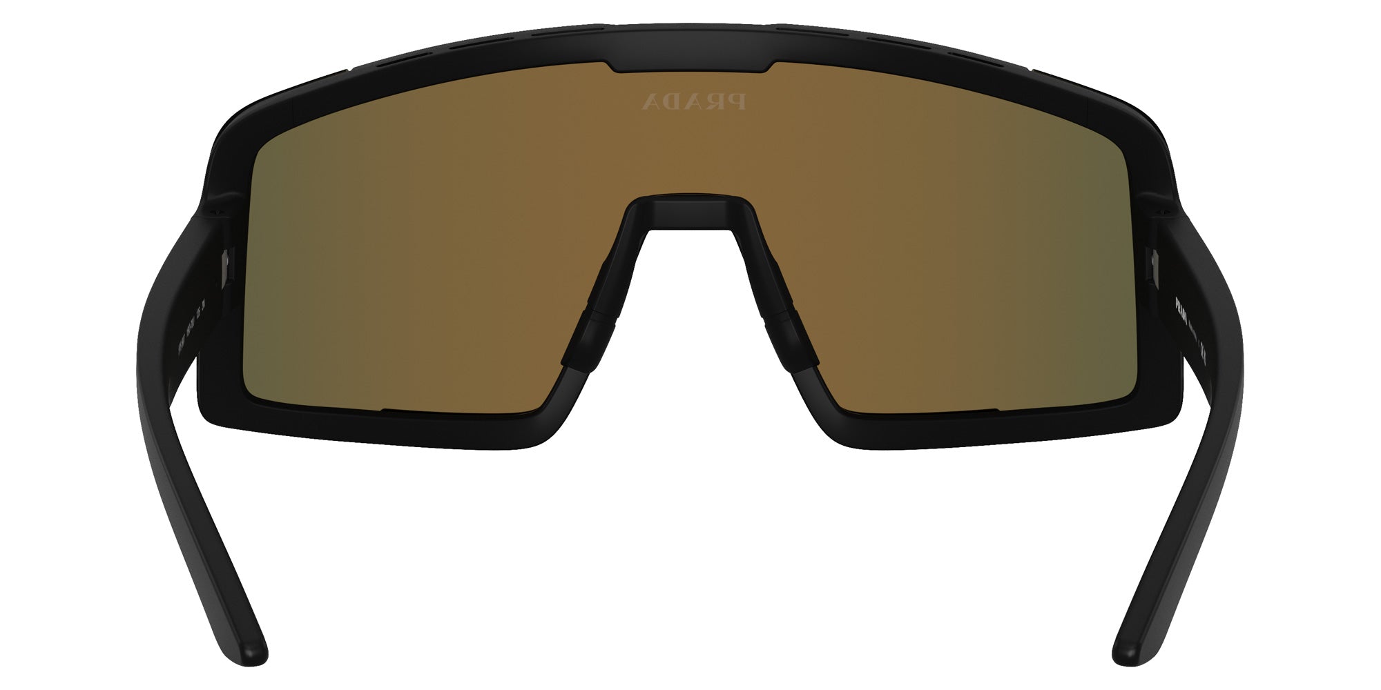 Prada Linea Rossa PS B07S 1BO70U 144 - Matte Black / Dark Brown Mirrored #id:psb07s1bo70u_s:102115