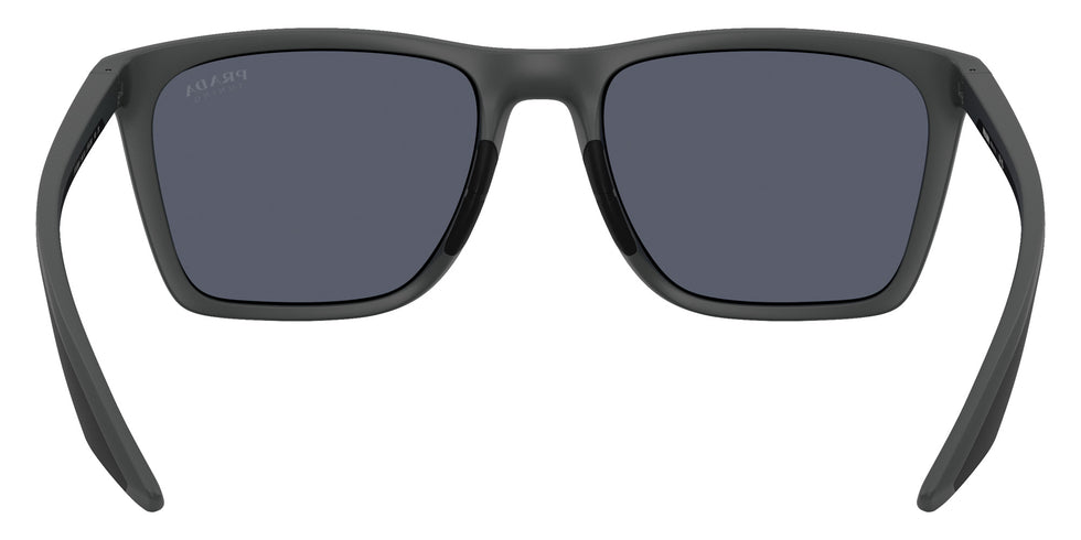 Prada Linea Rossa PS B08SF UFK05U 56 - Rubber Gray / Dark Blue Mirrored Violet #id:psb08sfufk05u_s:100115