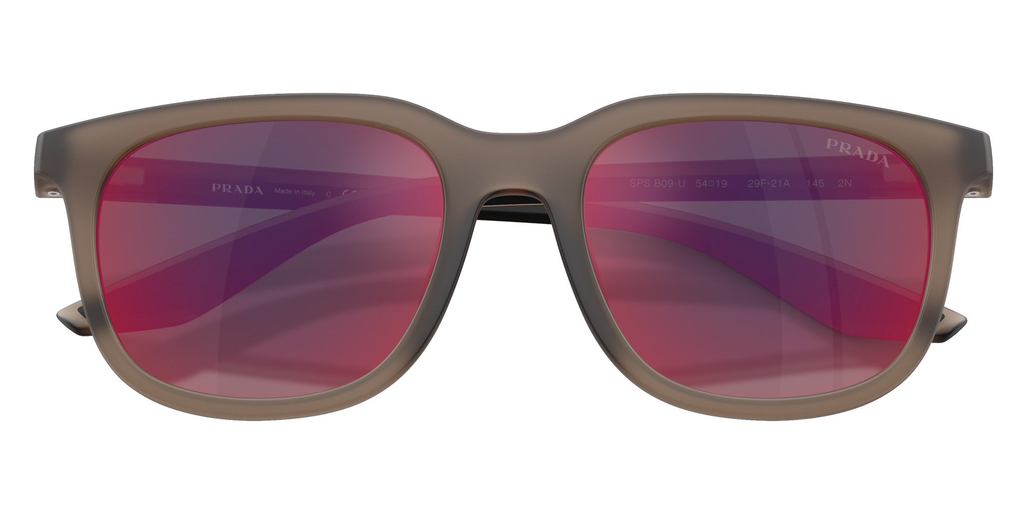 Prada Linea Rossa PS B09SU 29F21A 54 - Frosted Brown #id:psb09su29f21a_s:108120