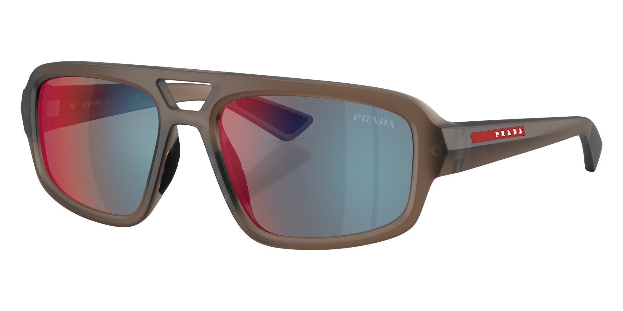 Prada Linea Rossa PS B11SU 29F21A 57 - Frosted Brown #id:psb11su29f21a_s:106105