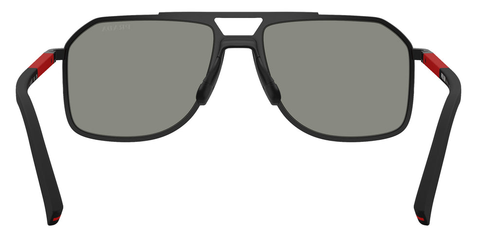 Prada Linea Rossa PS B51S 1BO08F 56 - Matte Black / Dark Gray Mirrored Blue/Red #id:psb51s1bo08f_s:100115