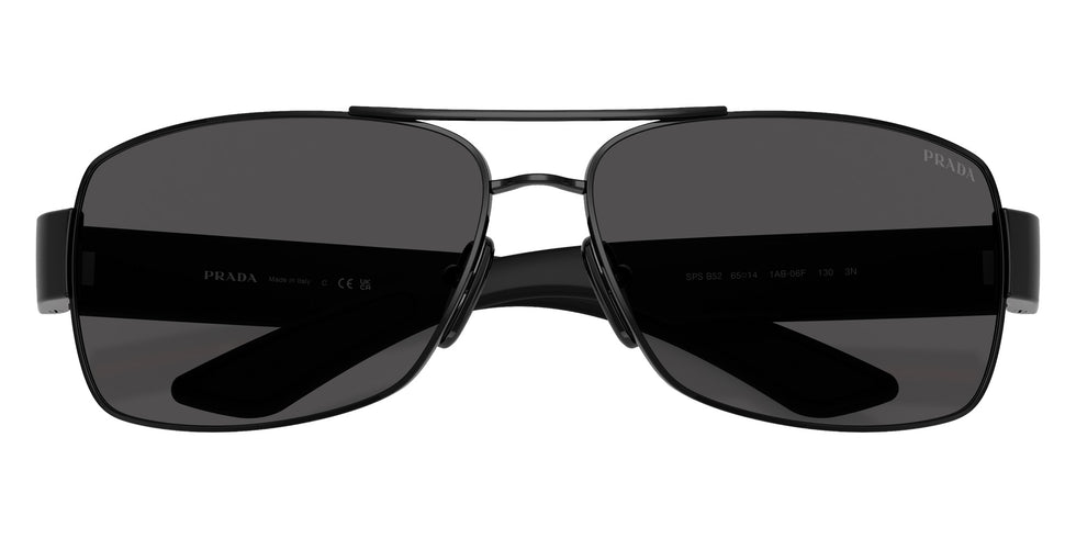 Prada Linea Rossa PS B52S 1AB06F 65 - Black / Dark Gray #id:psb52s1ab06f_s:100120