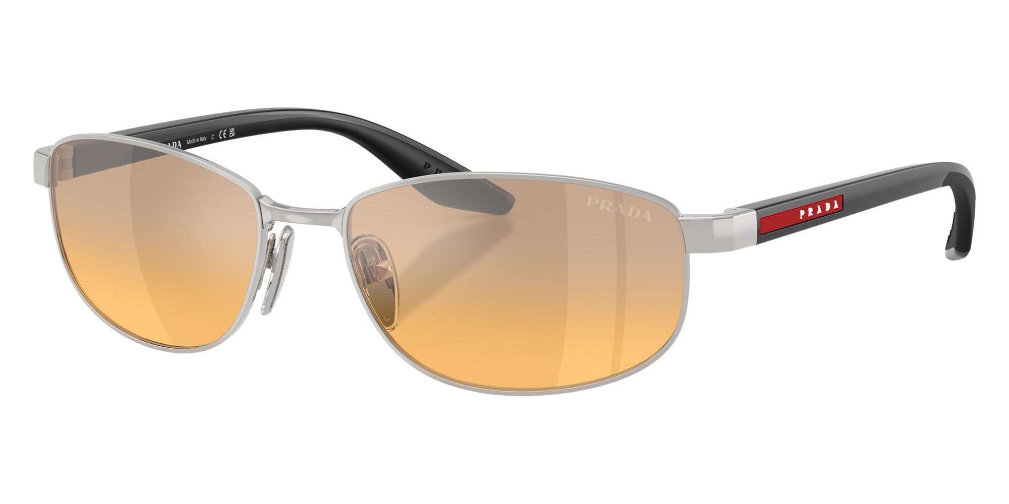 Prada Linea Rossa PS B53S 1BC40Z 58 - Silver #id:psb53s1bc40z_s:102105