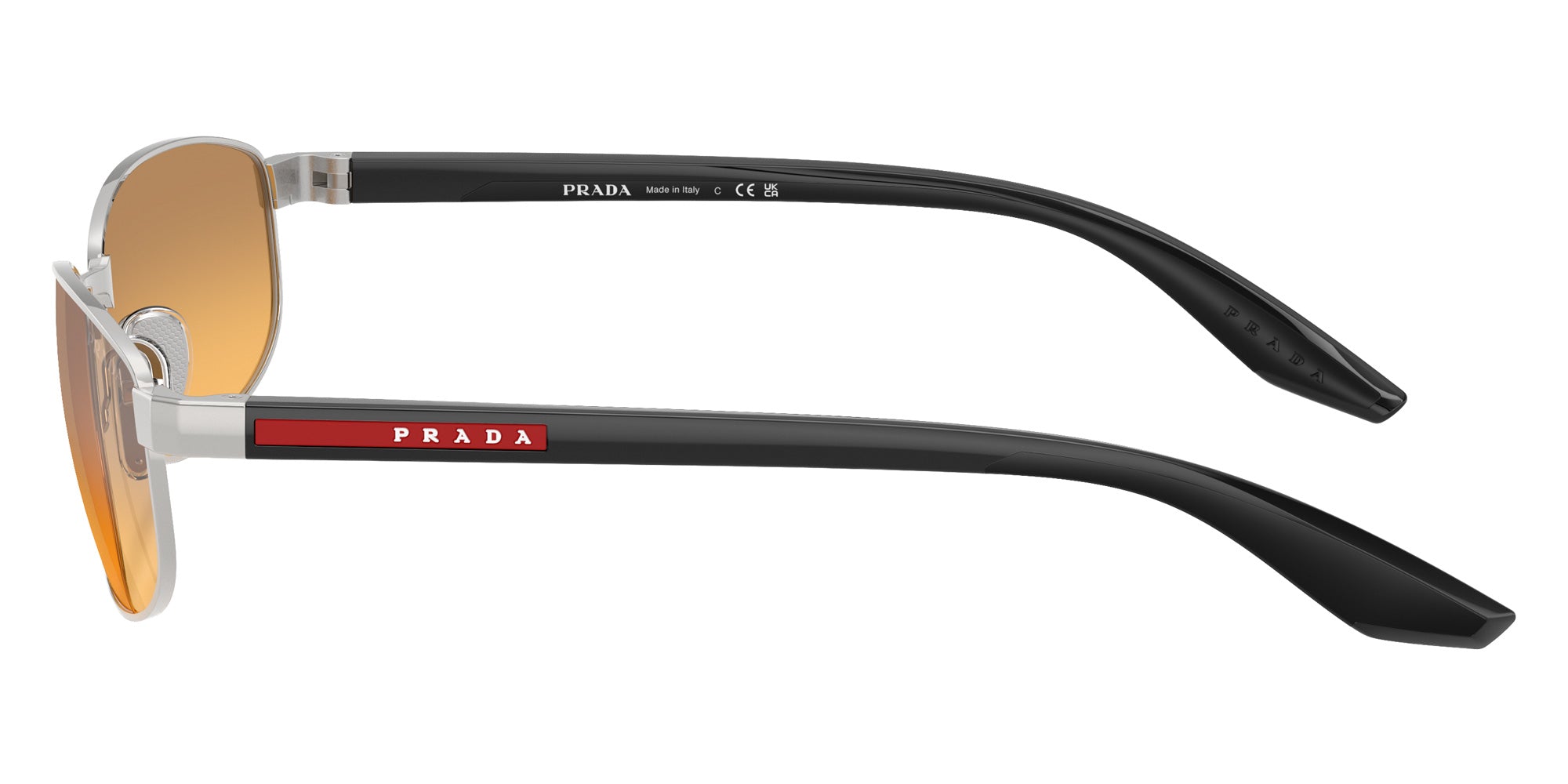 Prada Linea Rossa PS B53S 1BC40Z 58 - Silver #id:psb53s1bc40z_s:102110