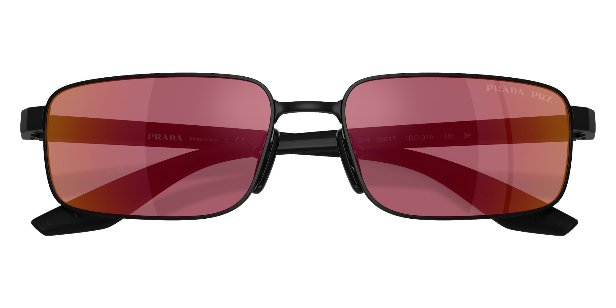 Prada Linea Rossa PS B54S 1BO07A 59 - Matte Black #id:psb54s1bo07a_s:104120