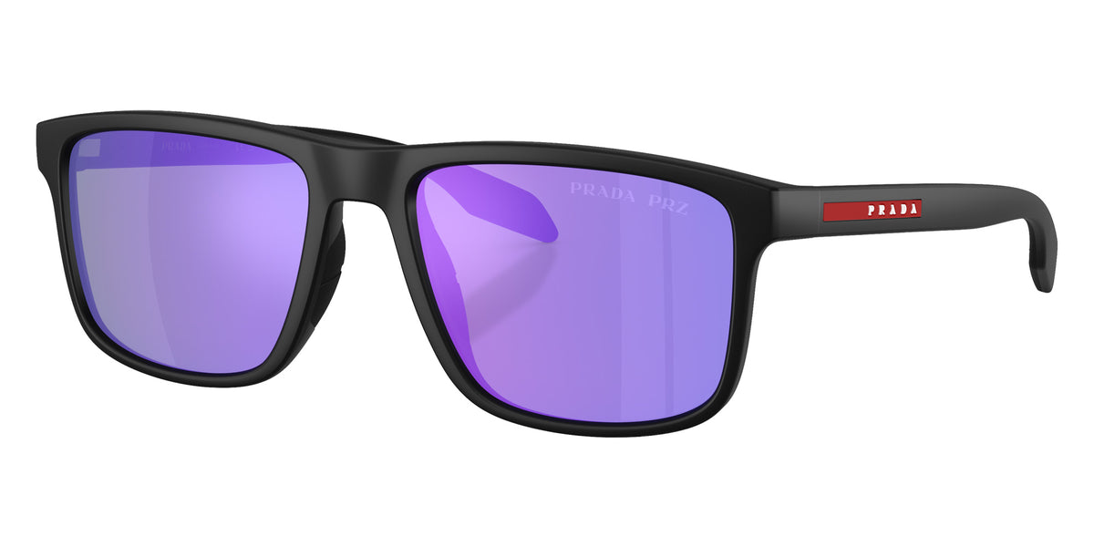 Prada Linea Rossa PS C01S 12P31G 55 - Matte Black / Gray Polarized Mirrored #id:psc01s12p31g_s:102105