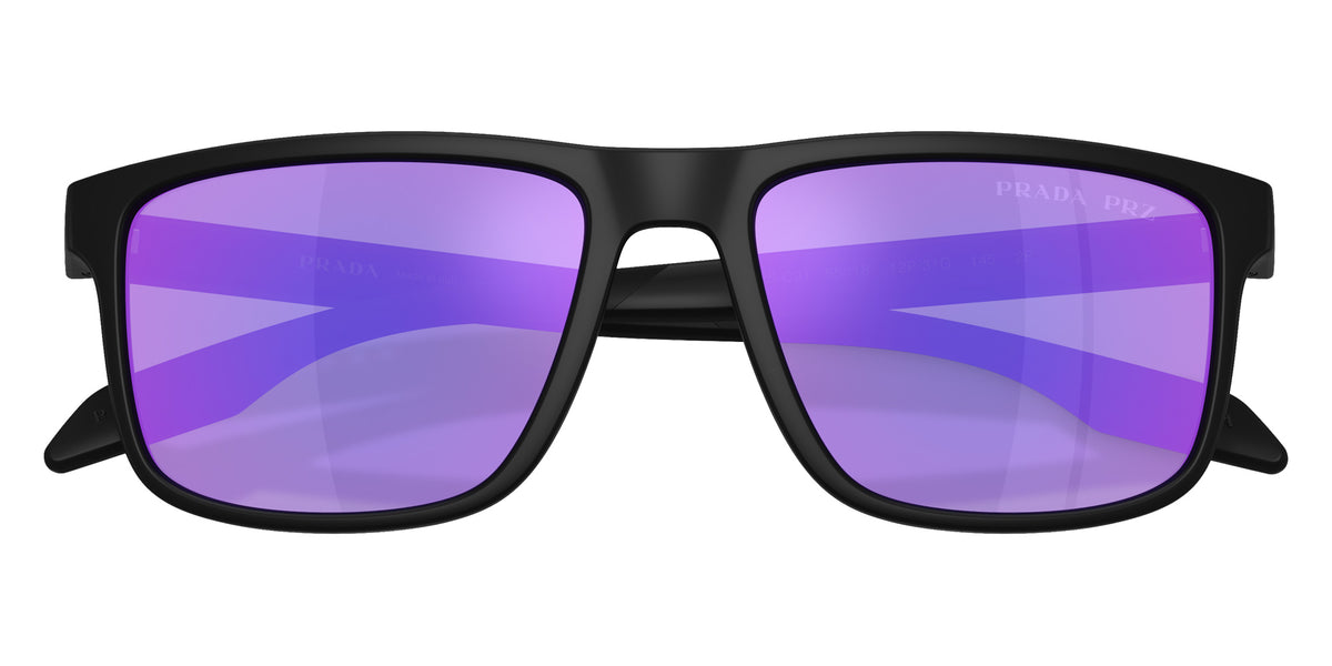 Prada Linea Rossa PS C01S 12P31G 55 - Matte Black / Gray Polarized Mirrored #id:psc01s12p31g_s:102120