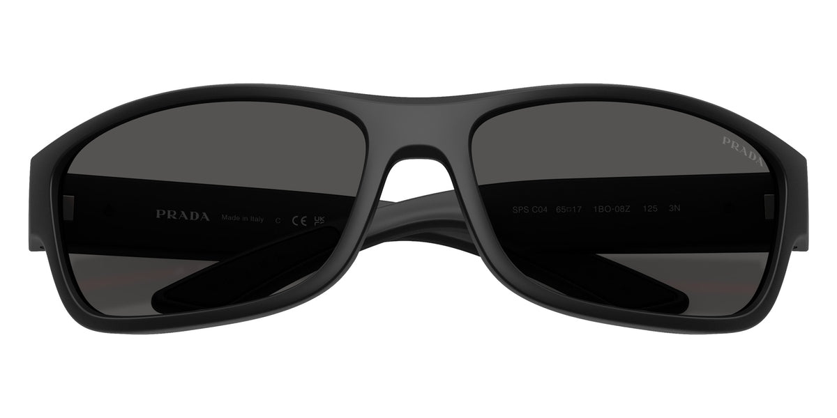 Prada Linea Rossa PS C04S 1BO08Z 65 - Matte Black / Dark Gray #id:psc04s1bo08z_s:102120