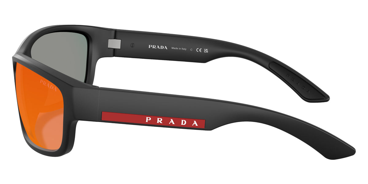 Prada Linea Rossa PS C04S 1BO21A 65 - Matte Balck / Dark Gray Mirrored Blue/Red #id:psc04s1bo21a_s:104110