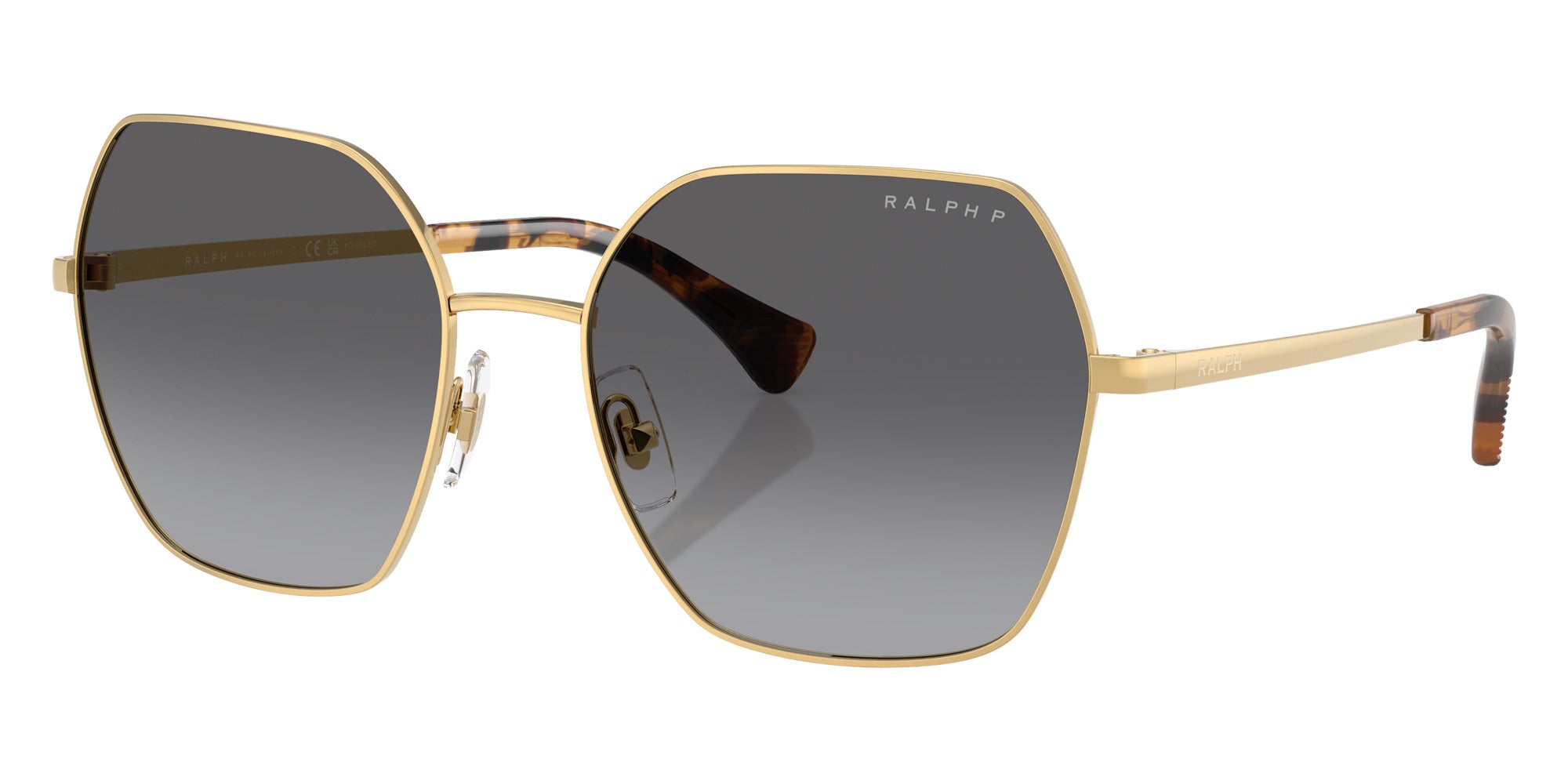 RALPH LAUREN RA4138 9004T3 58 - Shiny Gold / Polarized Gradient Gray #id:ra41389004t3_s:100105