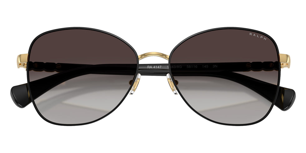 RALPH LAUREN RA4147 94438G 58 - Shiny Black / Gray Gradient #id:ra414794438g_s:100120