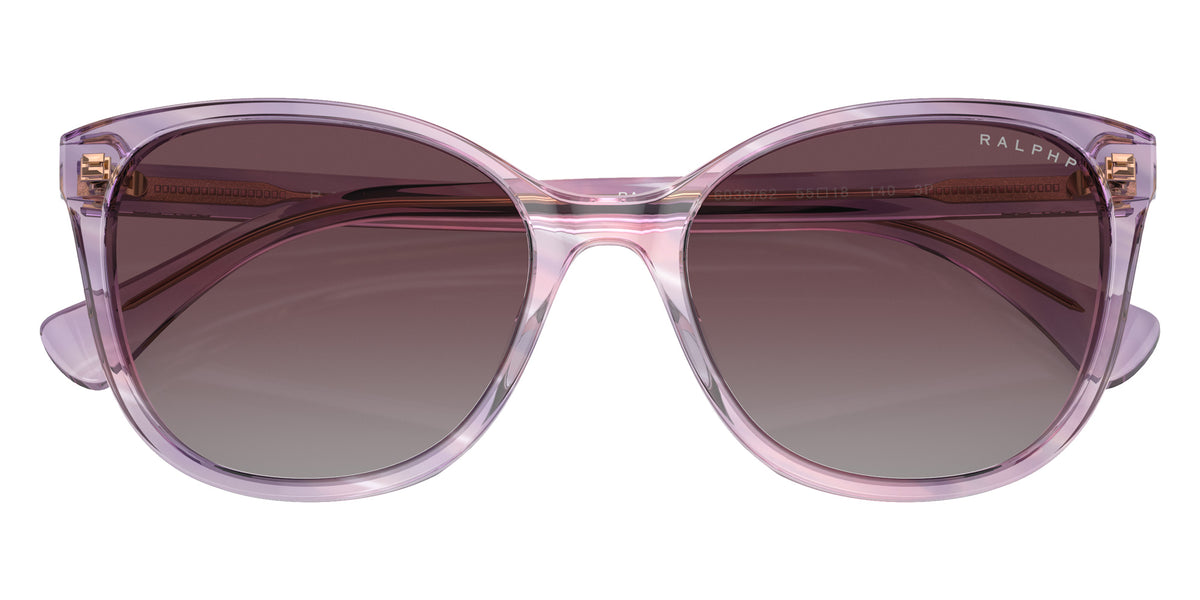 RALPH LAUREN RA5282U 603662 55 - Shiny Striped Purple / Demo Lens Polarized #id:ra5282u603662_s:100120