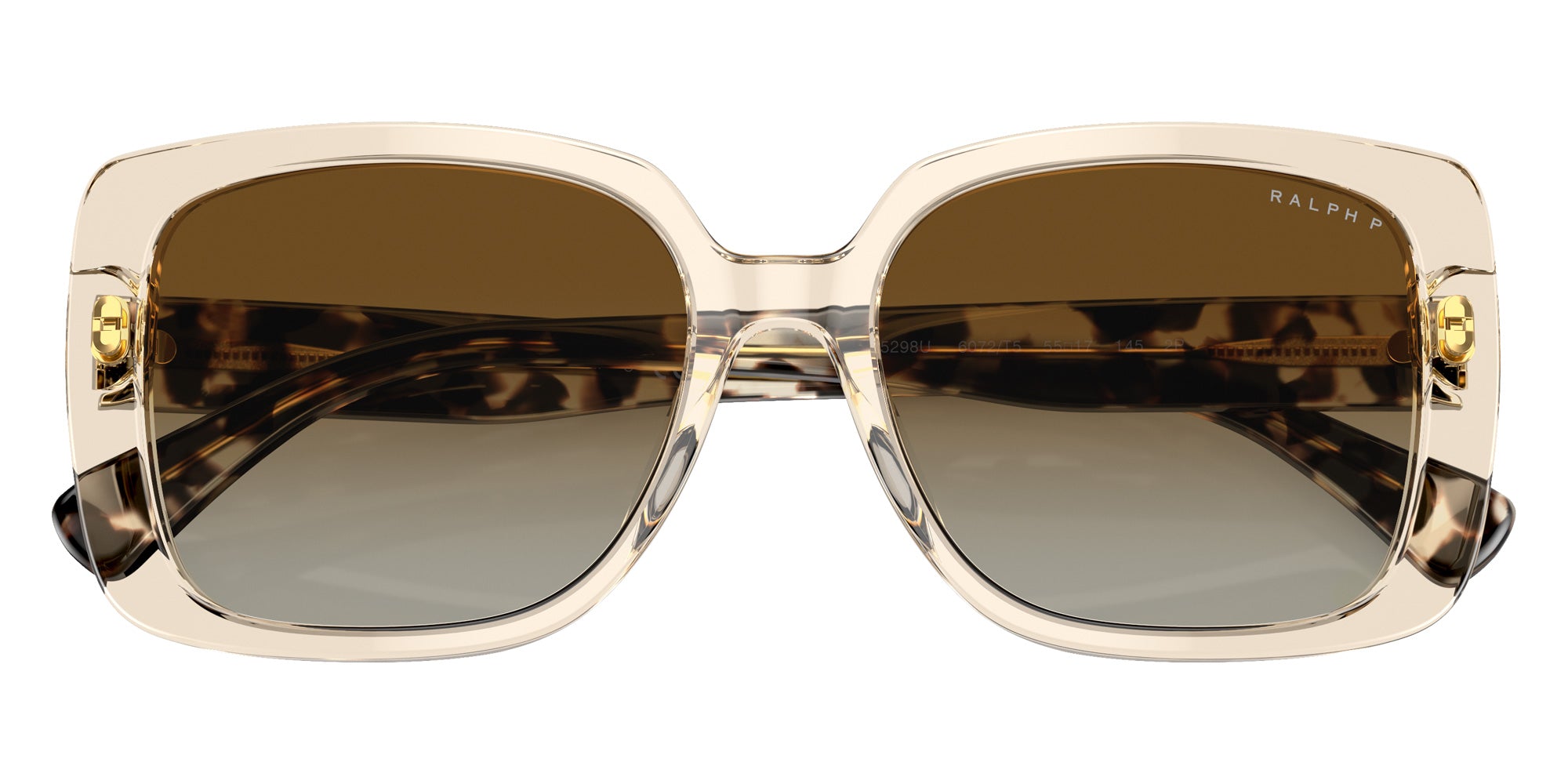 RALPH LAUREN RA5298U 6072T5 55 - Transparent Light Brown / Brown Gradient Polarized #id:ra5298u6072t5_s:100120