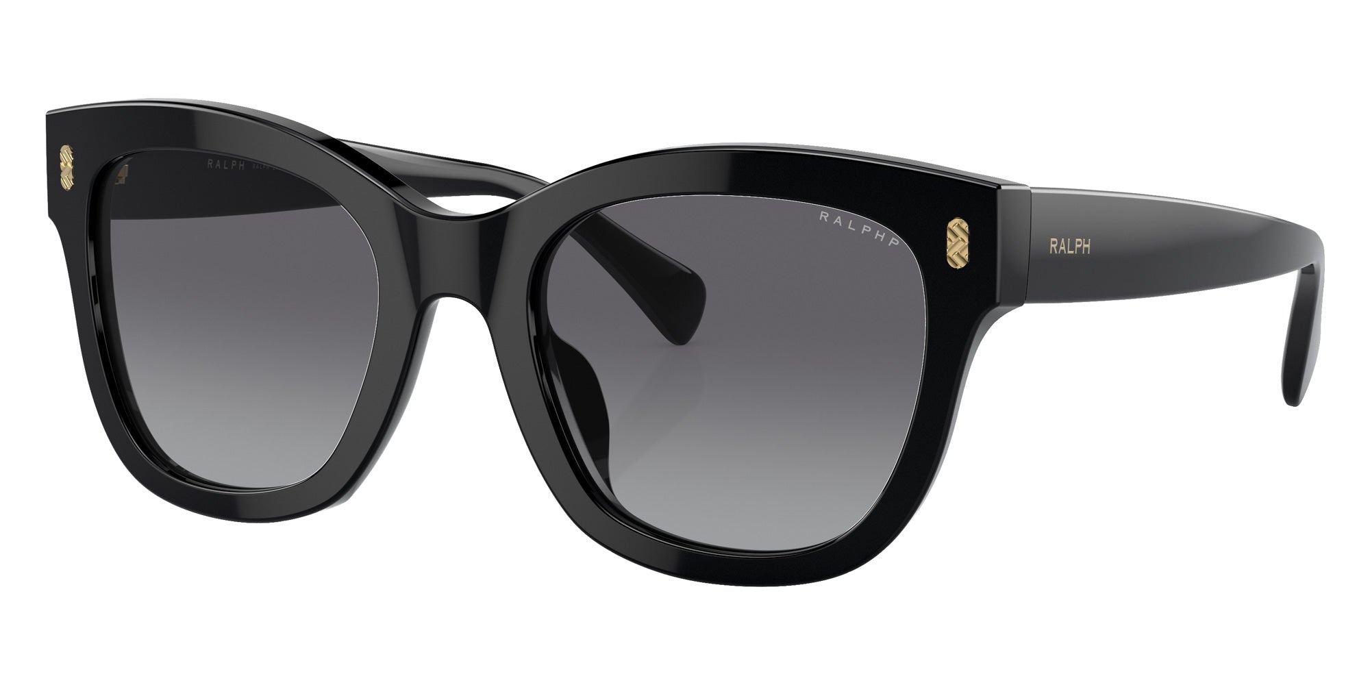 RALPH LAUREN RA5301U 5001T3 52 - Shiny Black / Gradient Polarized Gray #id:ra5301u5001t3_s:100105