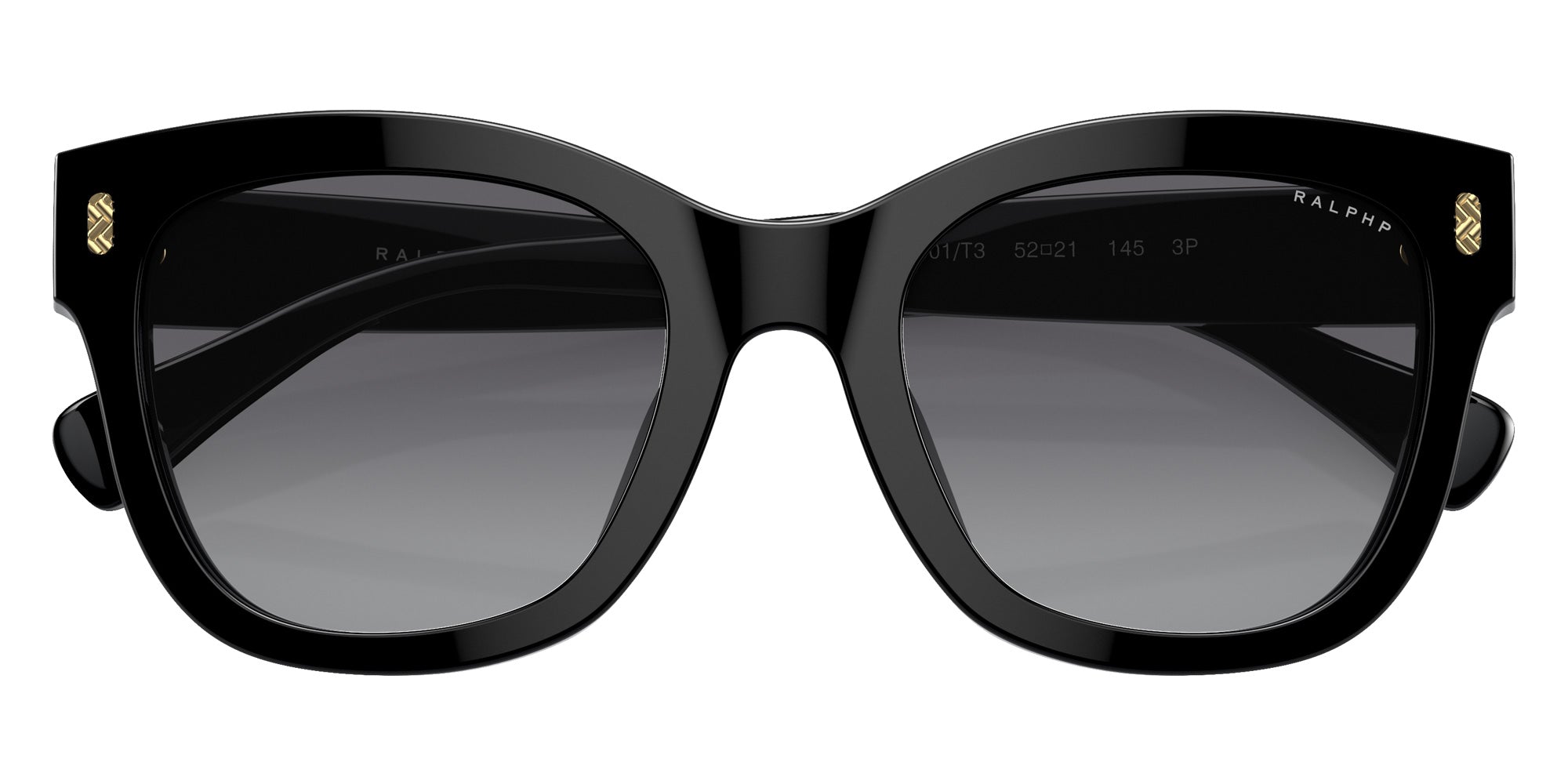 RALPH LAUREN RA5301U 5001T3 52 - Shiny Black / Gradient Polarized Gray #id:ra5301u5001t3_s:100120