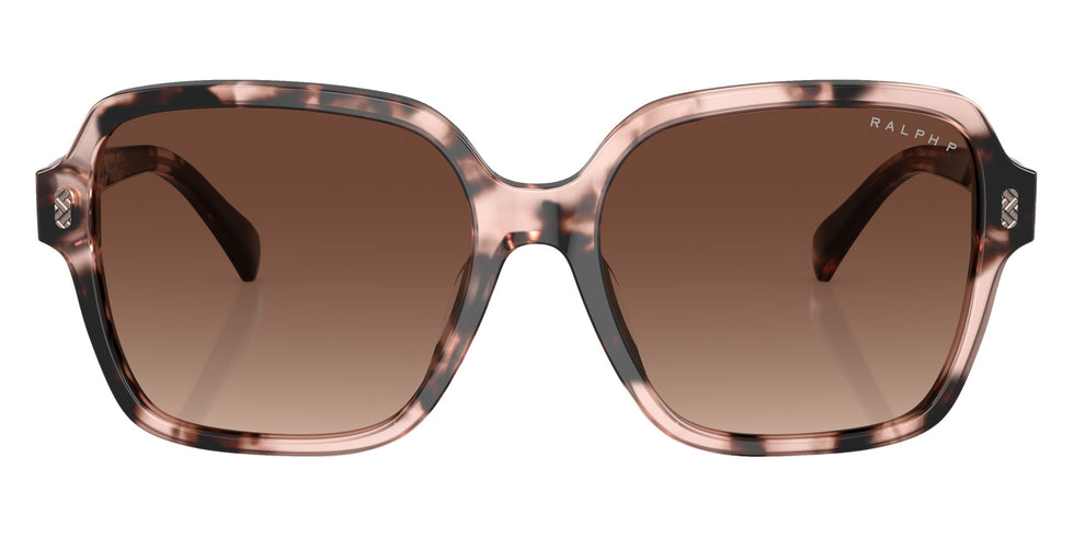 RALPH LAUREN RA5304U 6058T5 57 - Shiny Pink Havana / Polarized Gradient Brown #id:ra5304u6058t5_s:102100