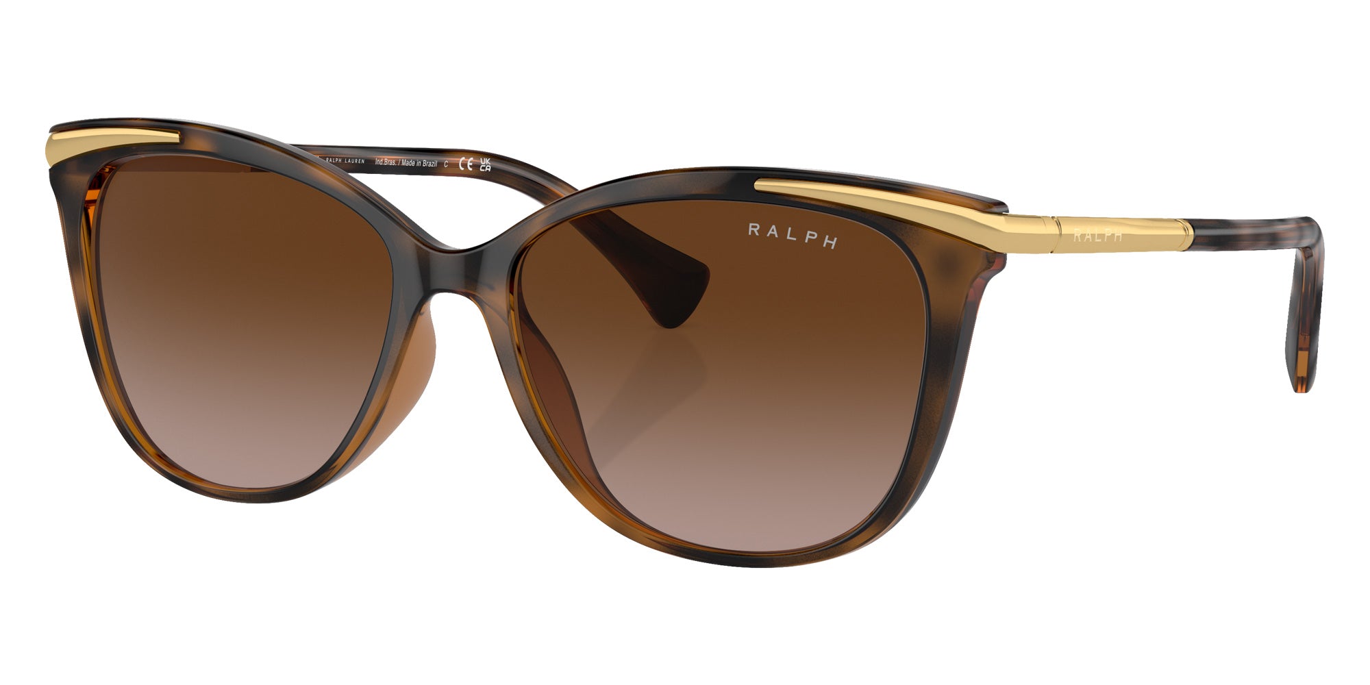 RALPH LAUREN RA5309U 614913 55 - Shiny Dark Havana / Gradient Brown #id:ra5309u614913_s:102105