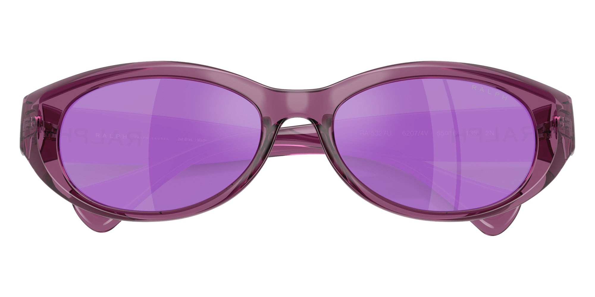 RALPH LAUREN RA5327U 62074V 55 - Shiny Transparent Violet #id:ra5327u62074v_s:102120